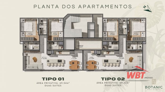 APTOS EM ITAPEMA, COM 02 SUITES., LAZER NA COBERTU