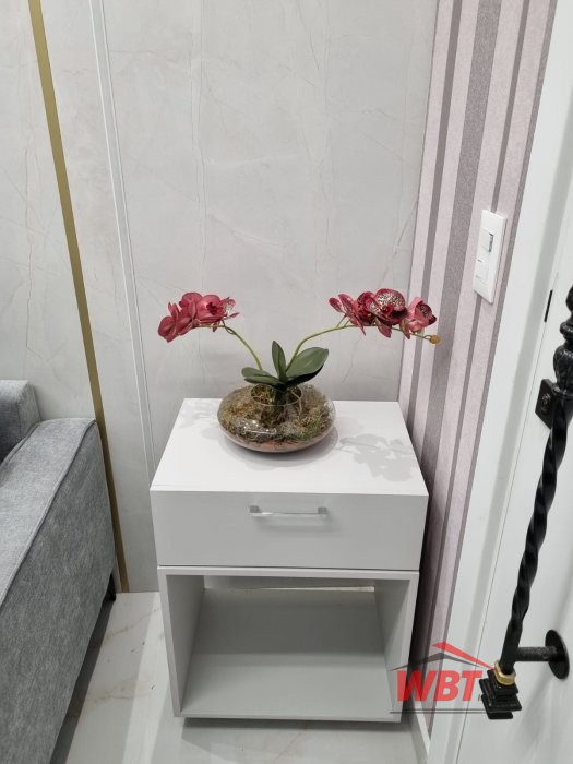 APTO, APROX. 350M DO MAR, COM 02 SUITES, MOBILIADO