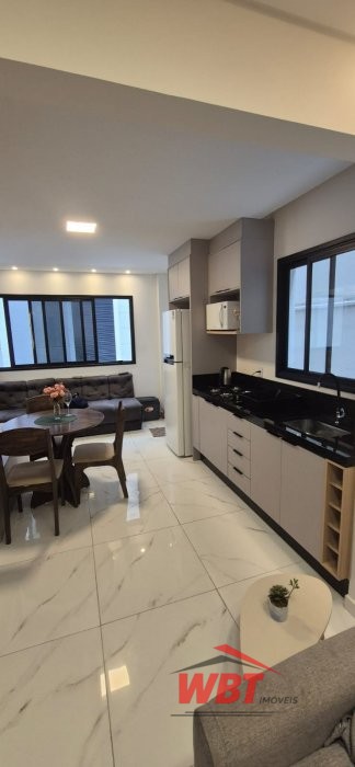 APTO COM 02 DORMS. APROX. 300M MAR, MOBILIADO!!!